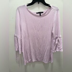 White House Black Market bell sleeve top